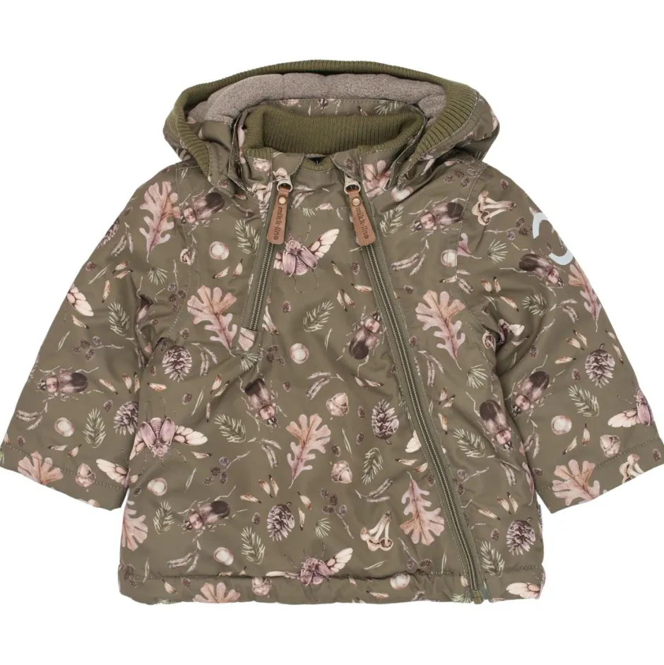 Kinder Mikk-Line - Polyester Baby Jacket AOP - Winterjacke