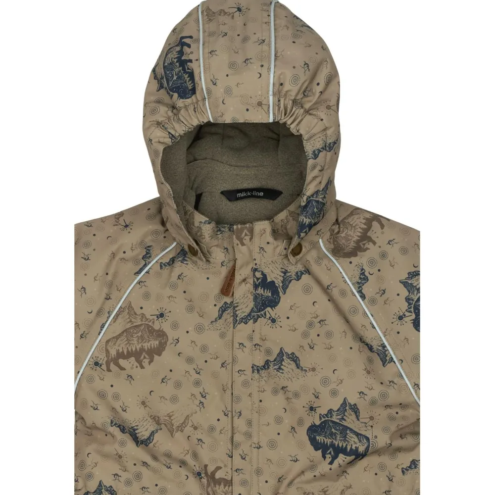 Mikk-Line - Polyester Junior Suit AOP Forrest - Overall Coriander Discount
