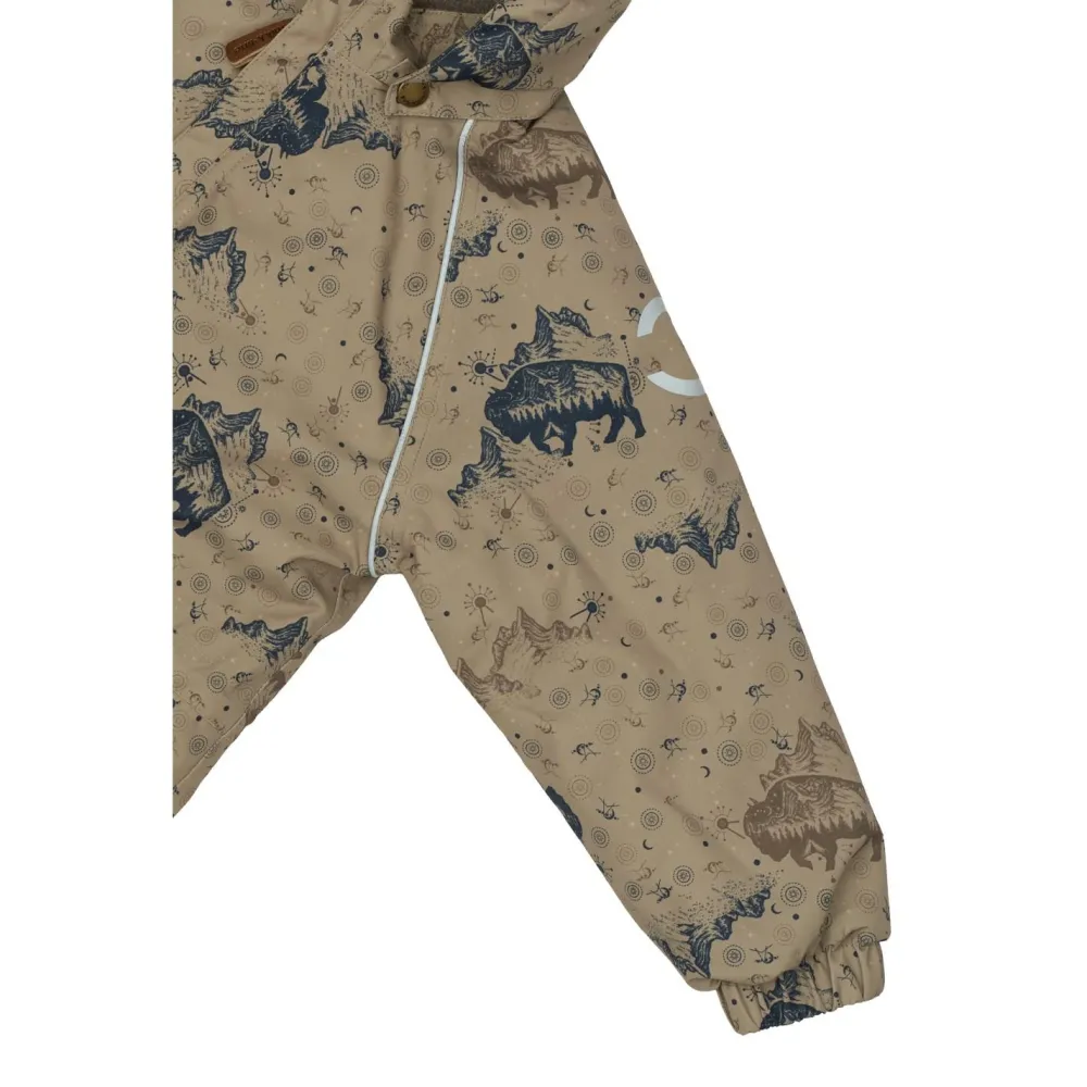 Mikk-Line - Polyester Junior Suit AOP Forrest - Overall Coriander Discount