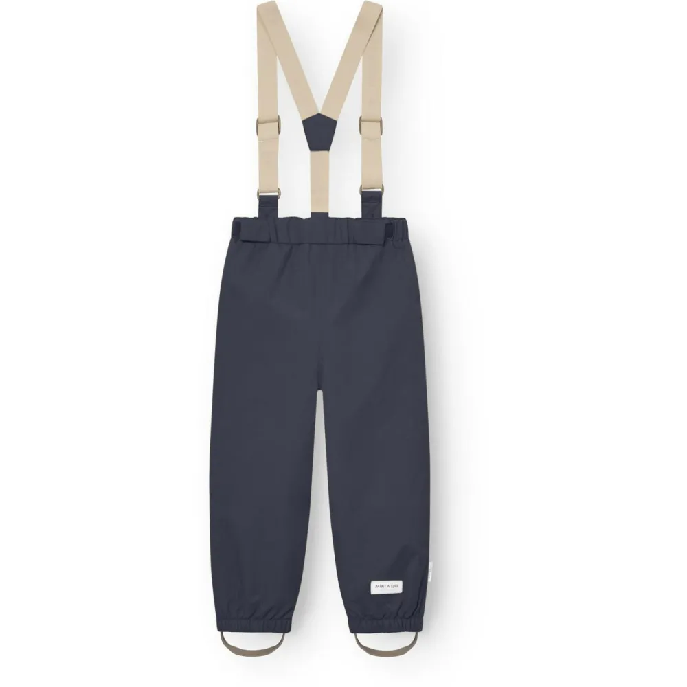 Mini A Ture - Kid's Matwilans Suspender Pants - Regenhose Online