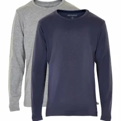 Kinder Minymo - Kid's Basic 34 -T-shirt L/S (2-pack) - Longsleeve