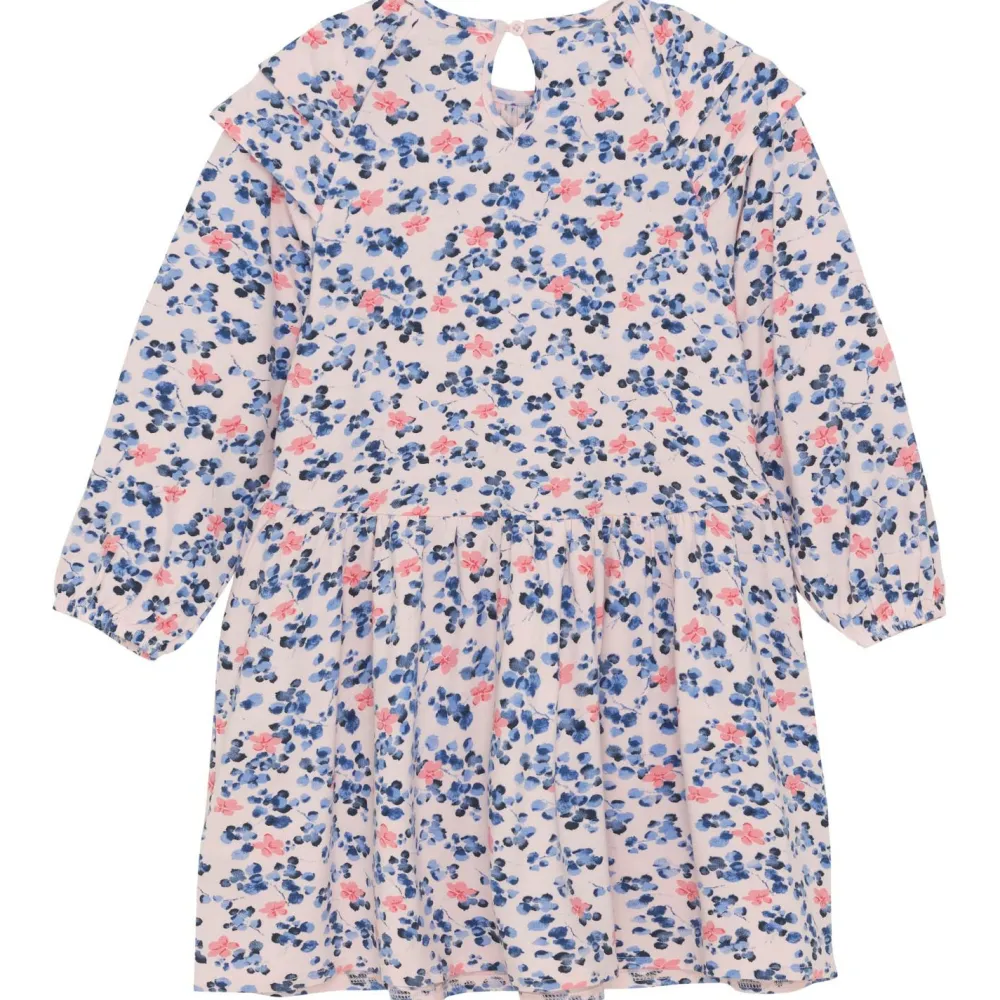 Minymo - Kid's Dress L/S AOP - Kleid Pink Dogwood Sale