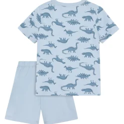Minymo Alltagsbekleidung|Unterwäsche-- Kid's Nightset S/S AOP - Alltagsunterwäsche Niagara Mist
