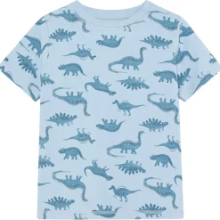 Minymo Alltagsbekleidung|Unterwäsche-- Kid's Nightset S/S AOP - Alltagsunterwäsche Niagara Mist