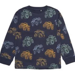 Minymo Unterwäsche|Alltagsbekleidung-- Kid's Pyjamas L/S Set AOP No. 134063 - Schlafanzug Parisian Night