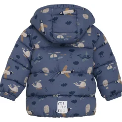 Minymo Winterjacken|Jacken-- Kid's Quilted Jacket AOP - Winterjacke