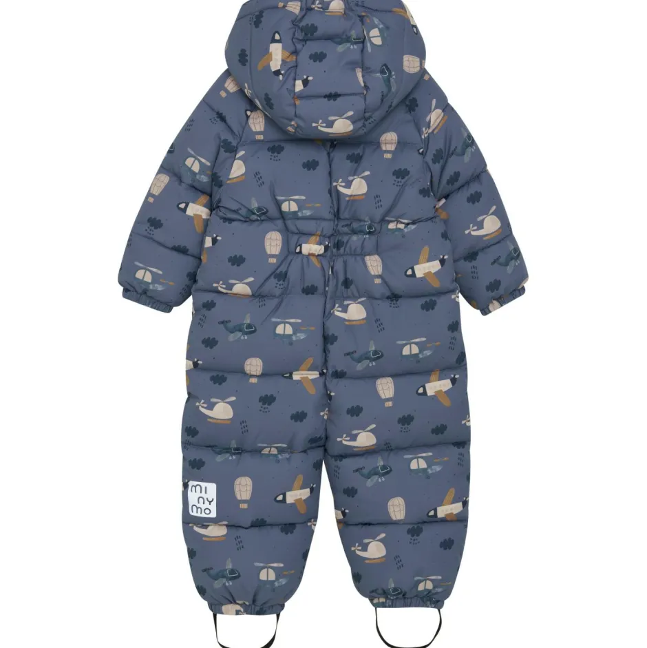 Minymo Alltagsbekleidung-- Kid's Quilted Suit AOP - Overall