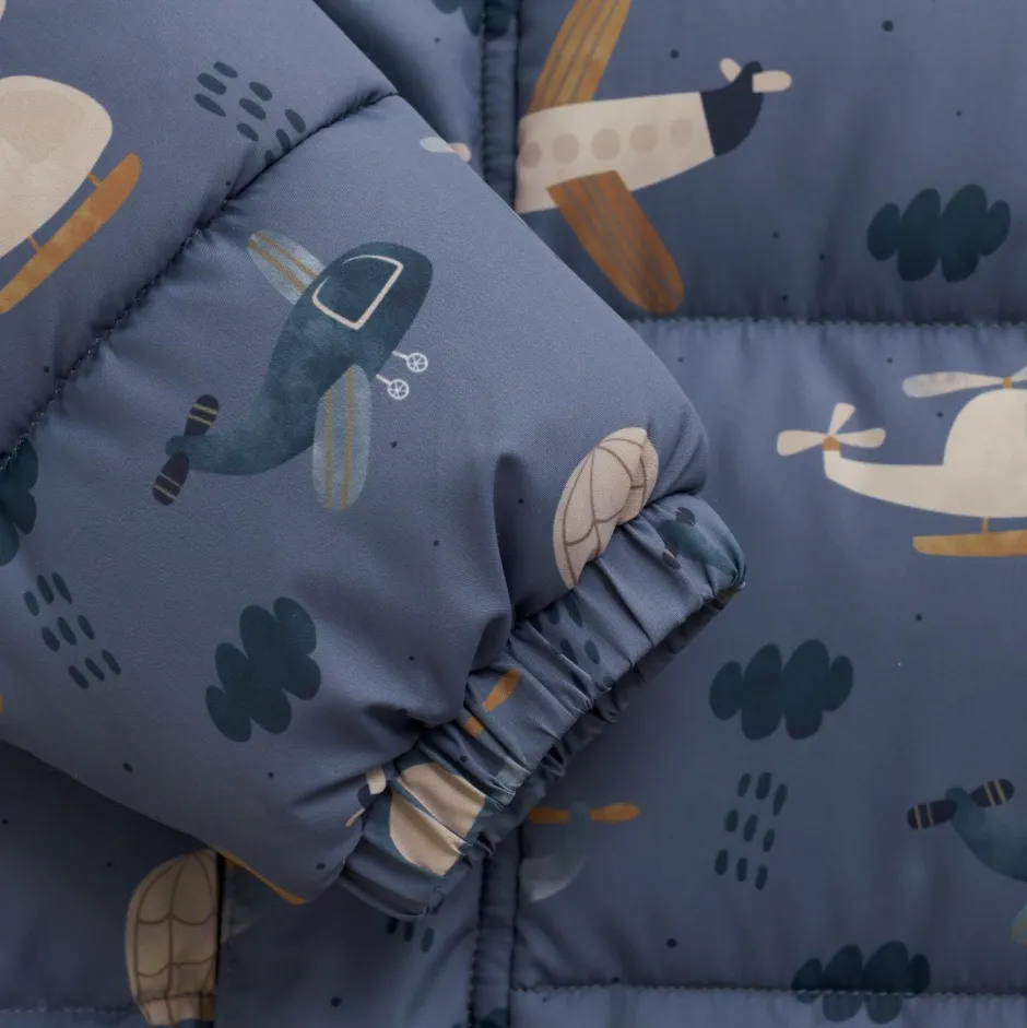 Minymo Alltagsbekleidung-- Kid's Quilted Suit AOP - Overall
