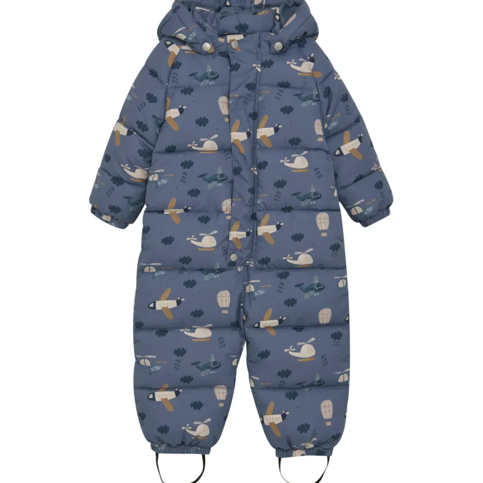 Minymo Alltagsbekleidung-- Kid's Quilted Suit AOP - Overall