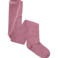 Minymo - Kid's Stockings with Pattern 2-Pack - Strumpfhose Mauve Orchid New