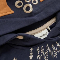 Minymo - Kid's Sweatshirt L/S No. 134014 - Hoodie Parisian Night