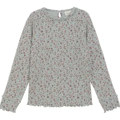 Minymo Shirts, Hemden & Longsleeves|Pullover & Hoodies-- Kid's T-Shirt L/S AOP Rib - Longsleeve