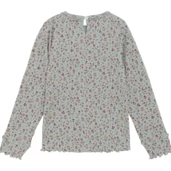Minymo Shirts, Hemden & Longsleeves|Pullover & Hoodies-- Kid's T-Shirt L/S AOP Rib - Longsleeve