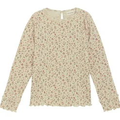 Minymo Shirts, Hemden & Longsleeves|Pullover & Hoodies-- Kid's T-Shirt L/S AOP Rib - Longsleeve