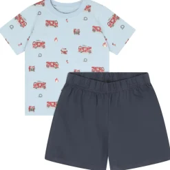 - Kid's T-Shirt+Short Set AOP 134356 - Overall < Minymo Clearance