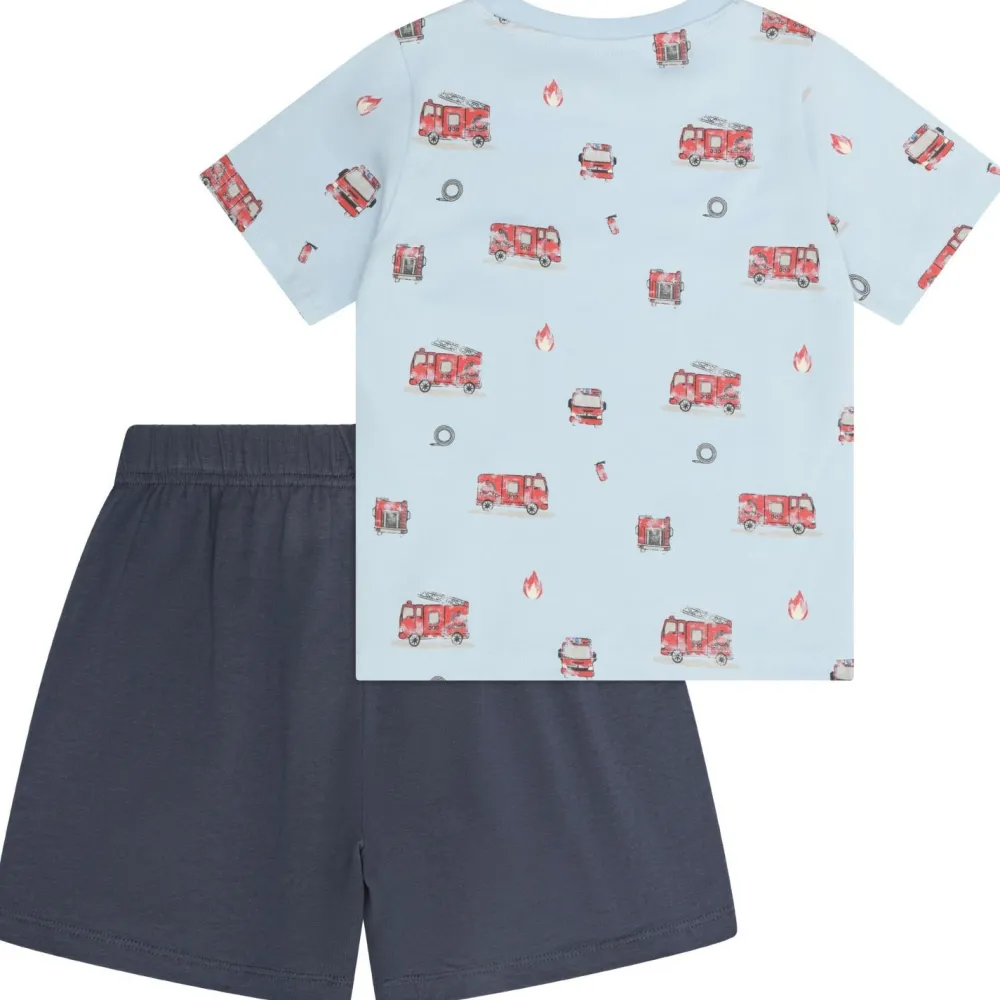 - Kid's T-Shirt+Short Set AOP 134356 - Overall < Minymo Clearance