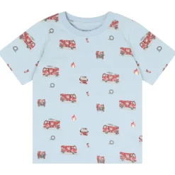 - Kid's T-Shirt+Short Set AOP 134356 - Overall < Minymo Clearance