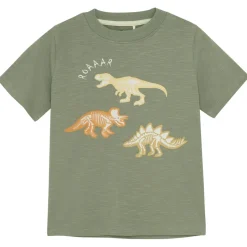Minymo T-Shirts|Shirts, Hemden & Longsleeves-- Kid's T-Shirt S/S Slub Yarn Dino - T-Shirt