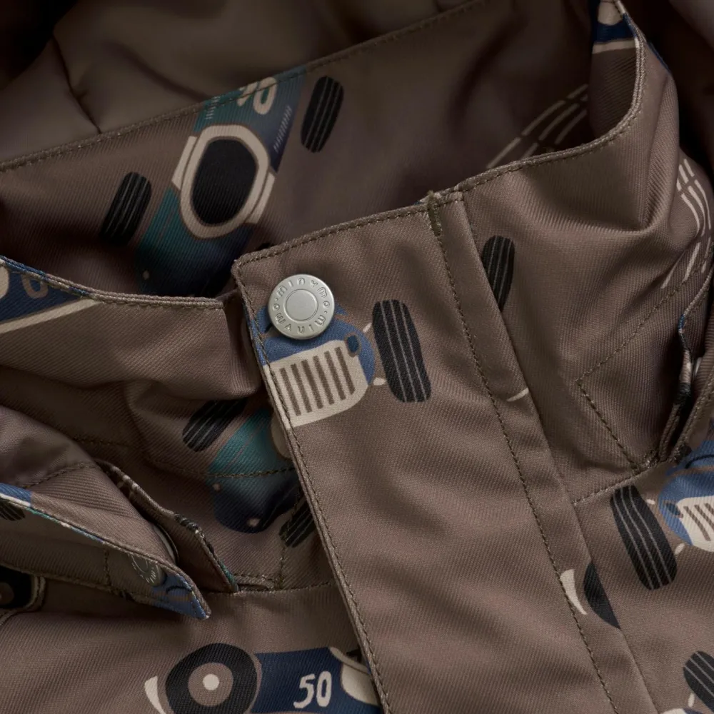 - Kid's Twill Snow Jacket AOP - Winterjacke < Minymo