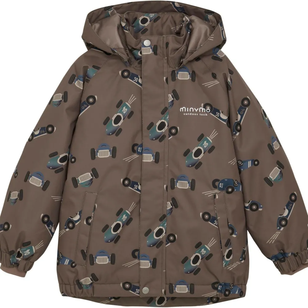 - Kid's Twill Snow Jacket AOP - Winterjacke < Minymo