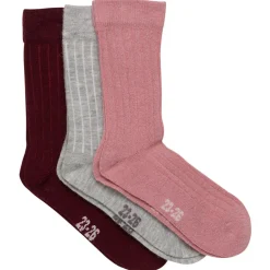 Minymo Socken|Socken-- Kid's Wool Socks Rib 3-Pack - Multifunktionssocken