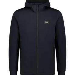 Mons Royale Jacken|Wanderbekleidung-- Arcadia Merino Fleece Hoody - Fleecepullover Black