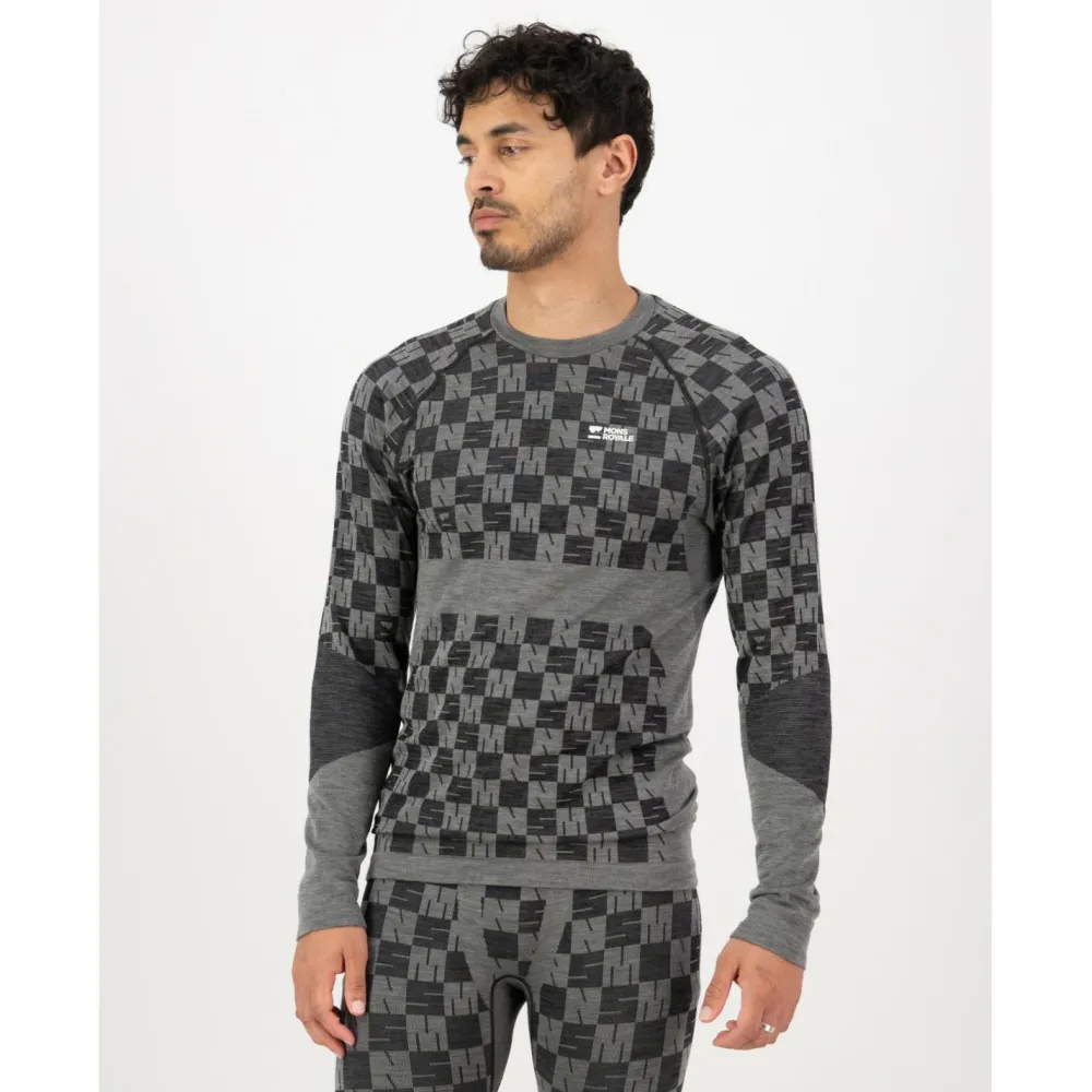 Mons Royale - Ascender Merino Seamless L/S - Merinounterwäsche Sale