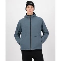 Mons Royale - Canyon Merino Insulated Hooded Jacket - Merinojacke Sale