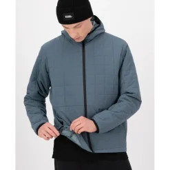 Mons Royale - Canyon Merino Insulated Hooded Jacket - Merinojacke Sale