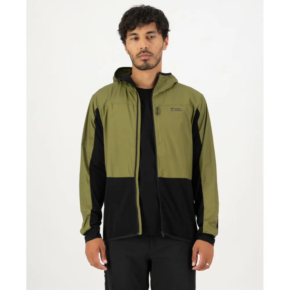 Mons Royale - Diversion Merino Wind Jacket - Fahrradjacke Clearance