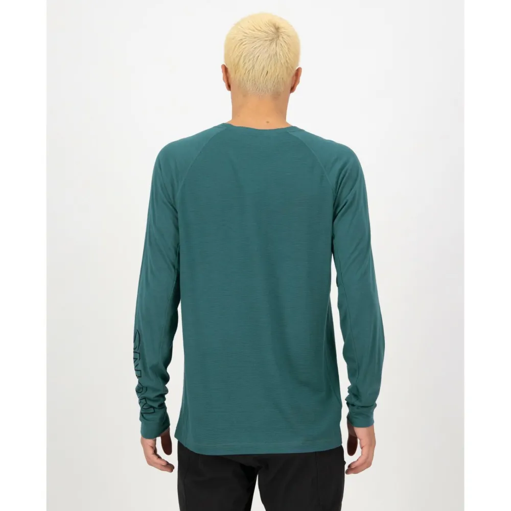 Mons Royale - Tarn Merino L/S - Merinolongsleeve 9 Iron / Black New
