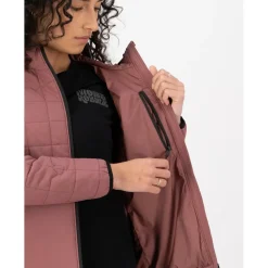 - Woen' Canyon erino Inuated Hooded Jacket - erinojacke < Mons Royale New
