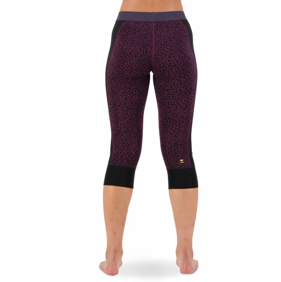 Mons Royale Skibekleidung|Merinounterwäsche-- Women's Cascade Merino Flex 200 3/4 Legging - Merinounterwäsche