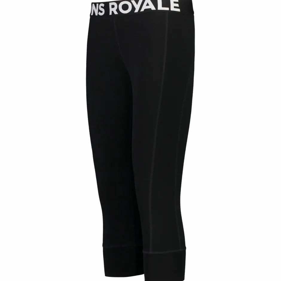 Mons Royale Skibekleidung|Merinounterwäsche-- Women's Cascade Merino Flex 200 3/4 Legging - Merinounterwäsche