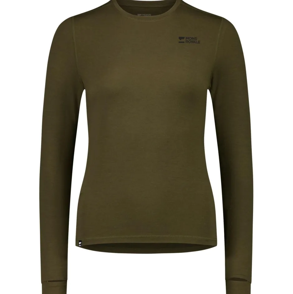 Mons Royale Trekkingbekleidung|Skibekleidung-- Women's Cascade Merino Flex 200 L/S - Merinounterwäsche