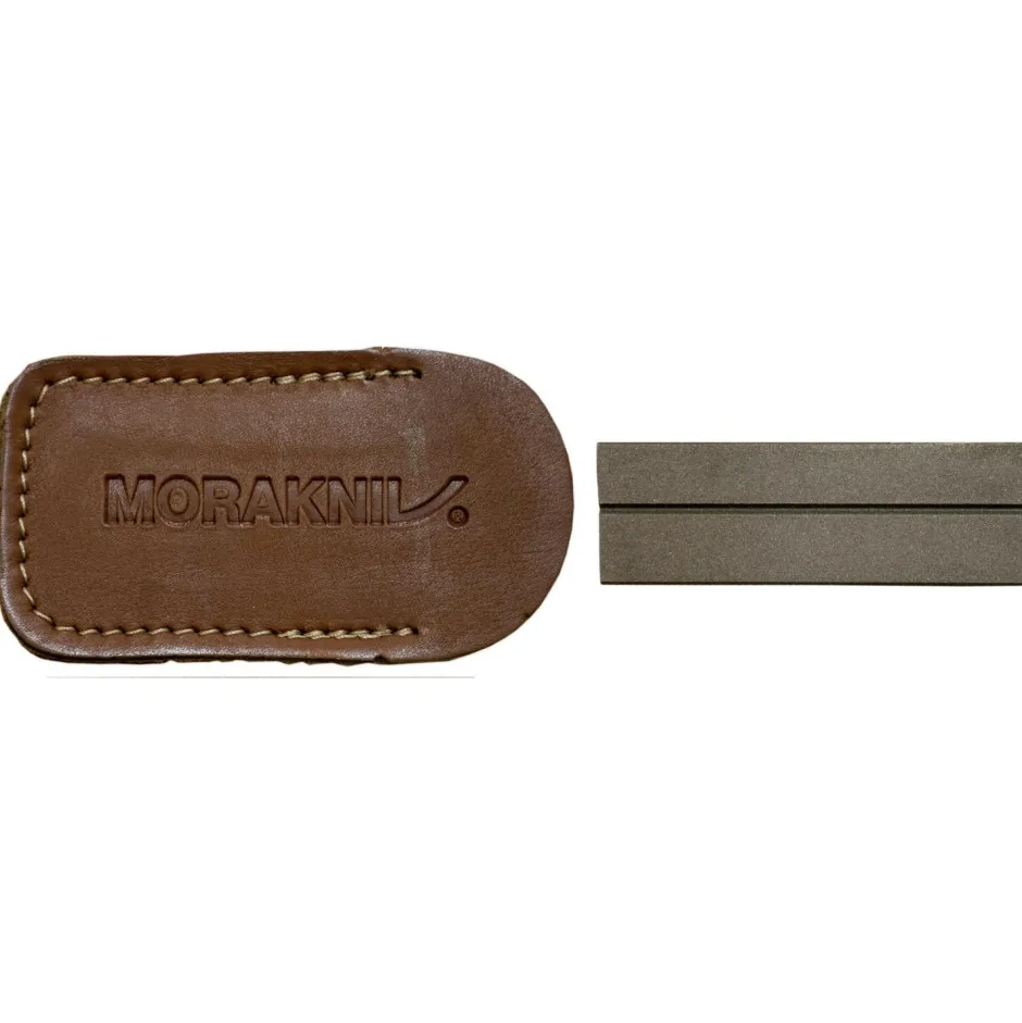 Morakniv Messer-- Diamond Sharpener Leather - Schleifstein Brown