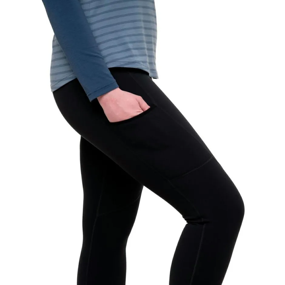 Mountain Equipment Hosen|Alltagsbekleidung-- Women's Jorasses Lite Tight - Fleecehose Black