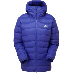 Mountain Equipment Hochtourenbekleidung|Wanderbekleidung-- Women's Senja Jacket - Daunenjacke Clematis