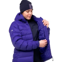 Mountain Equipment Hochtourenbekleidung|Wanderbekleidung-- Women's Senja Jacket - Daunenjacke Clematis