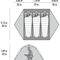 - Elixir 3 Person Tent V3 - 3-Personen Zelt < MSR Online