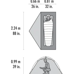 MSR - Hubba Hubba LT - 1-Personen Zelt