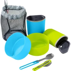 MSR - 2 Person Mess Kit Blue / Green New