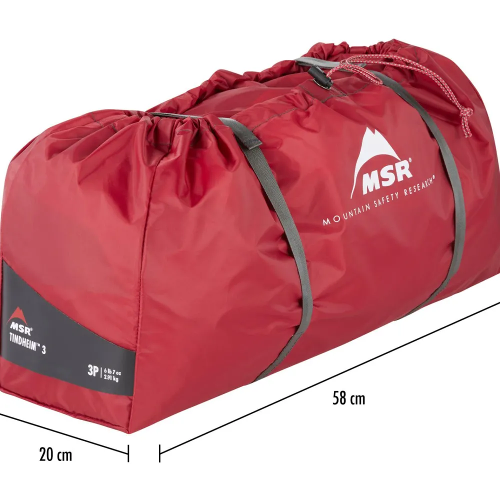 - Tindheim 3 - 3-Personen Zelt < MSR Hot