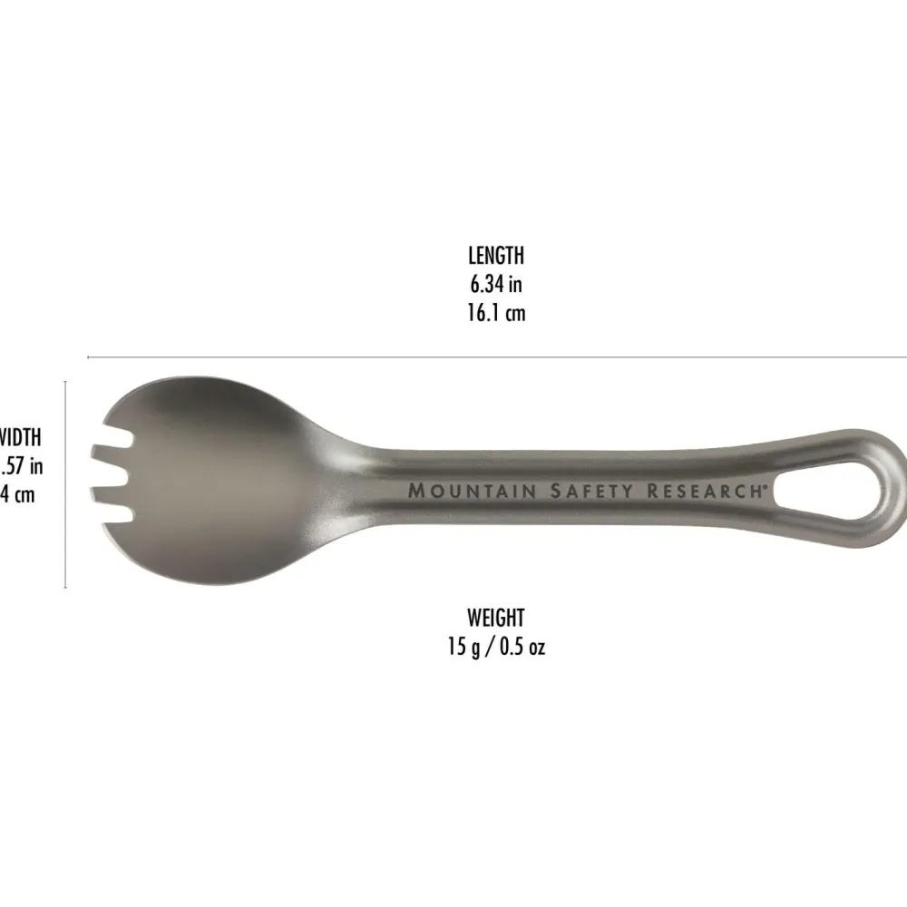 MSR - Titan Spork - Besteck Titanium Outlet