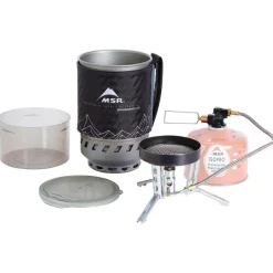 MSR Trekkingausrüstung|Outdoor-Küche-- WindBurner Duo System - Gaskocher Black