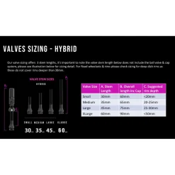 Muc Off - Tubeless Valves Big Bore Hybrid - Fahrradventil Sale