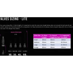 - Tubeless Valves Big Bore Lite - Fahrradventil < Muc Off Discount