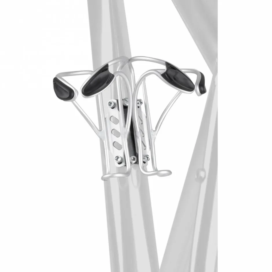 M-Wave Fahrradzubehör|Flaschen & Halter-- Ada Two Adapter - Flaschenhalter Black