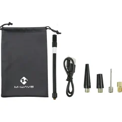 M-Wave Fahrradzubehör|Fahrradpumpen-- Akku-Minipumpe Elumatik Multiboost - Minipumpe Black