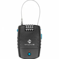 M-Wave Fahrradzubehör|Fahrradschlösser-- Lock'n'Roll Alarm - Fahrradschloss Black